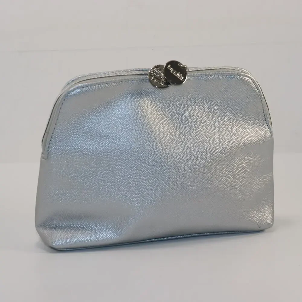 La Prairie Silver Makeup Cosmetic Bag – Free Gift‎ With Purchase